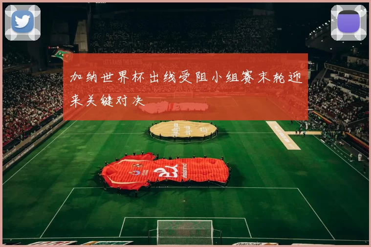 加纳世界杯出线受阻小组赛末轮迎来关键对决