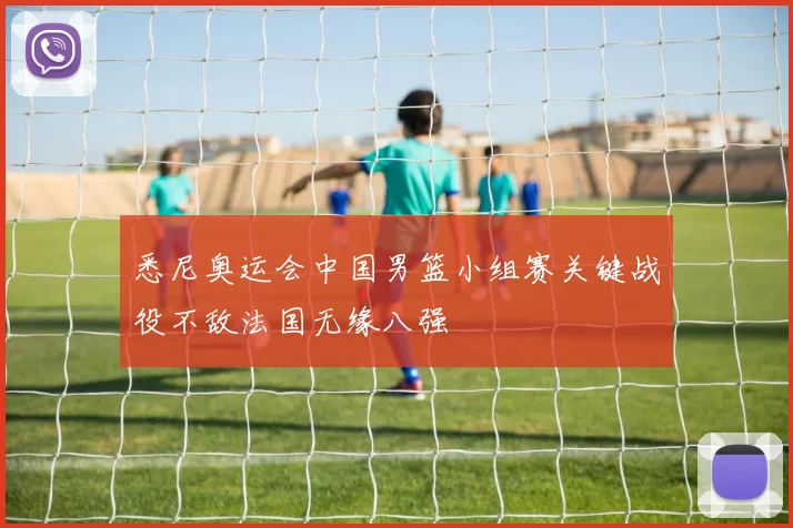 悉尼奥运会中国男篮小组赛关键战役不敌法国无缘八强